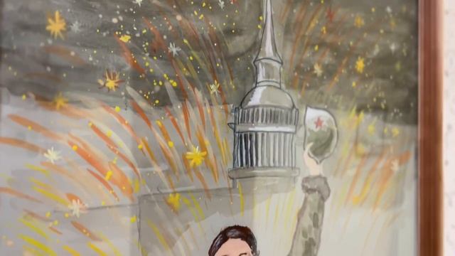 Обзор картинной выставки "И снова май, цветы, салют и слезы". смотреть онлайн