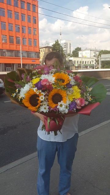 Доставка цветов по Москве | Букет №162 смотреть онлайн