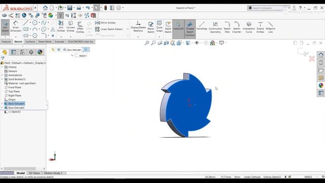 Solidworks Tutorial for Beginners: Part 24| Rachet Wheel | Cad Cam Design Tutorials смотреть онлайн