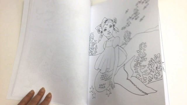 Mermaid in Dress Coloring Book Review - Ikuko смотреть онлайн