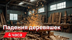 Звуки для соседей - падения деревяшек в столярной мастерской