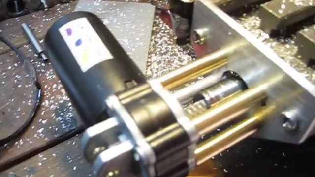 X2 Mini Mill Homemade Power Feed