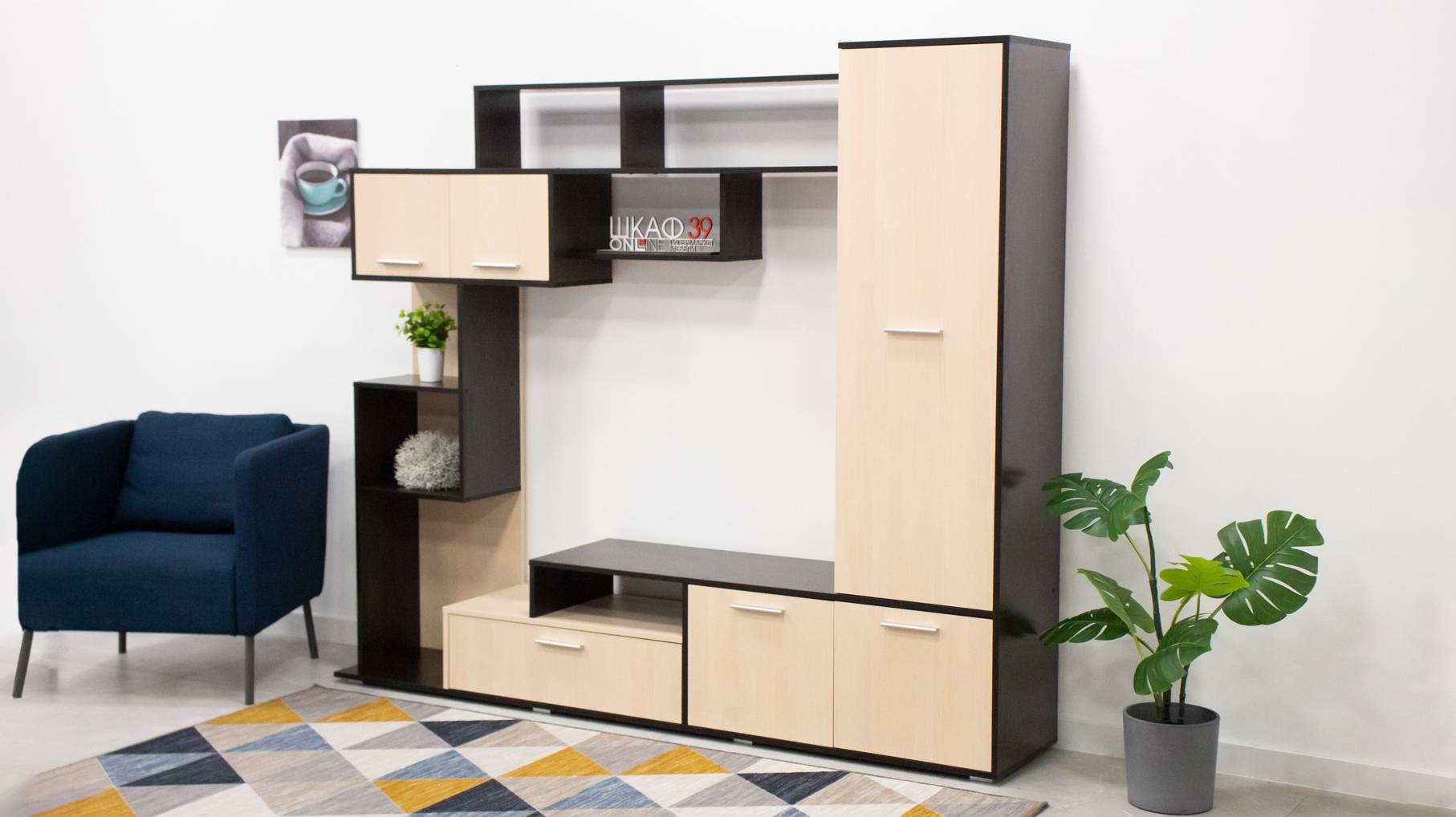 Диско СТЛ.150.01 Стенка Венге/Дуб кремона смотреть онлайн