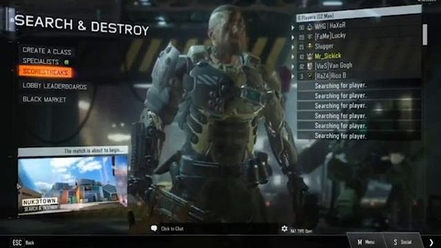 Call of Duty: Black Ops III search and destroy with LOCUS. смотреть онлайн
