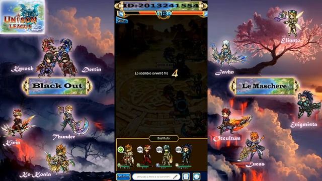 Unison League : Ko-Koala GB Black Out vs Le Maschere смотреть онлайн