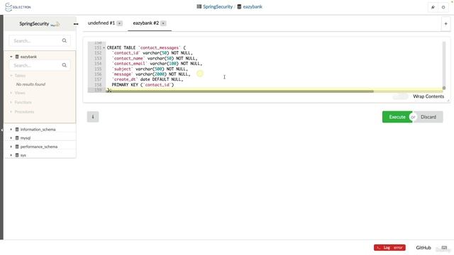 079 Creating new DB schema for EazyBank scenarios смотреть онлайн