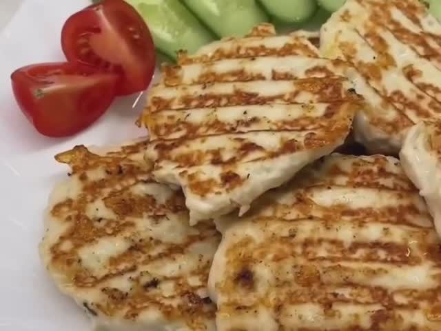 Куриные оладьи с сыром