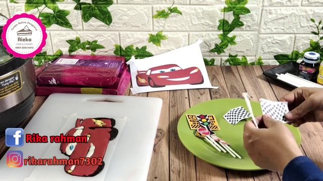 Kue ultah anak laki-laki/kue ultah MC Queen/Kue ultah Car/mobil,tekhnik coklat transfer&hias topper смотреть онлайн