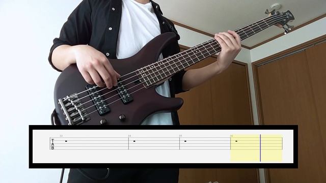 Resting Power (Hololive EN - Mori Calliope) Bass Cover [TABS] смотреть онлайн