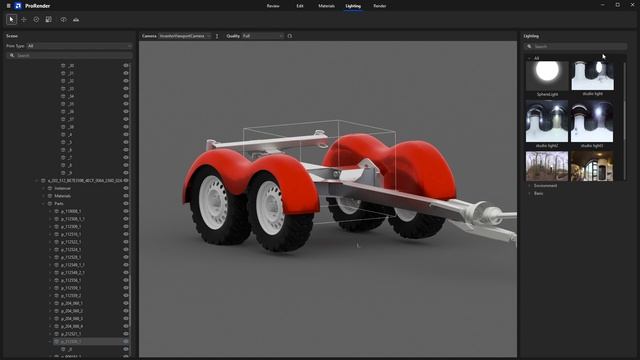 Materials & Lighting Setup 4/5 - AMD Radeon ProRender for Autodesk Inventor смотреть онлайн