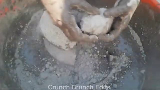 ASMR Edits: Sand Cement Dry& Water Crumbling, Yummmmilicious Compilation. смотреть онлайн