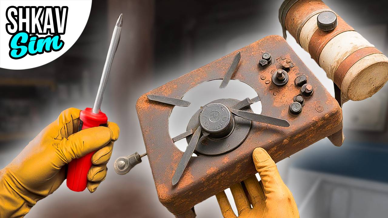 ЭТА ПЛИТКА ВИДЕЛА МНОГОЕ! Пора ее отмыть! Workshop Simulator VR! / Часть 6 / смотреть онлайн