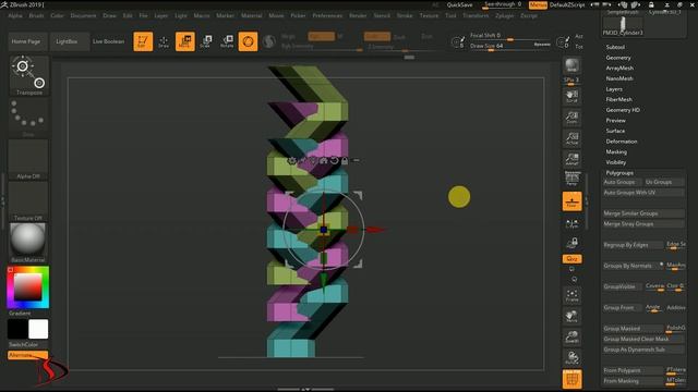 How to make Hair Braid IMM Brush in ZBRUSH QUICKEST WAY смотреть онлайн