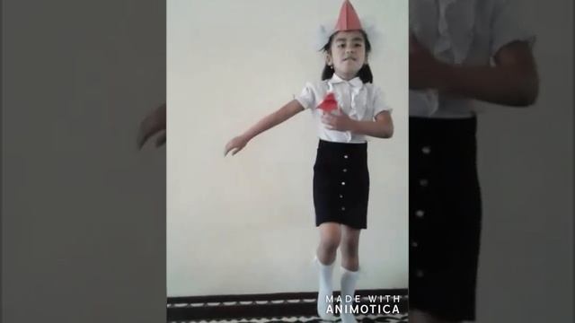 1-класс С.Айтматов мектеби. Ташбаева Толкунай 9-май Жениш куну тарбиялык сабак