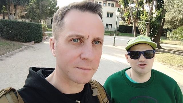 2 часть Королевский парк Real в Валенсии. Один из красивейших парков Испании. Прогулка с приятелем. смотреть онлайн