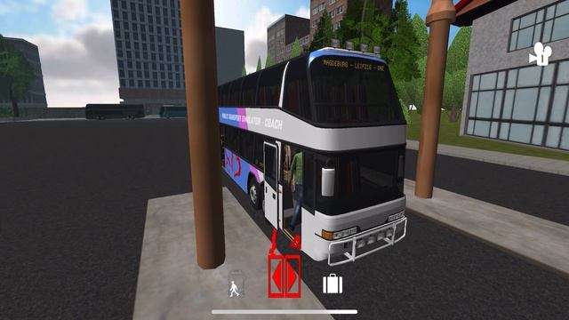 Coach Bus Planer Driving | Public Transport Simulator - Coach Gameplay #55 | Pts -coach
