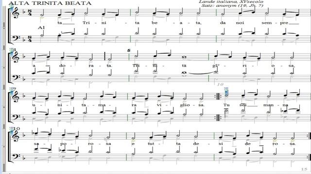 Alta trinita beata Sopran смотреть онлайн