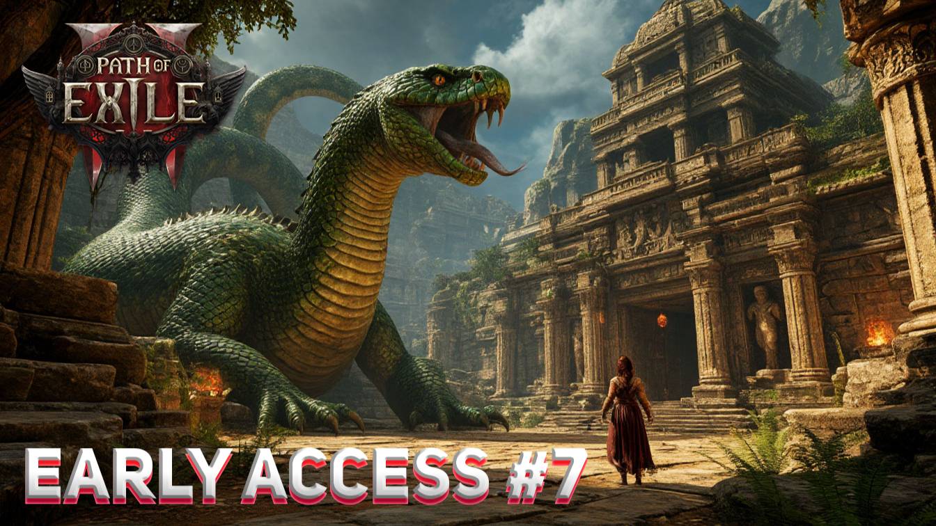 [РАННИЙ ДОСТУП] ГОРОД СЕМИ ВОД Path of Exile 2 #7 смотреть онлайн