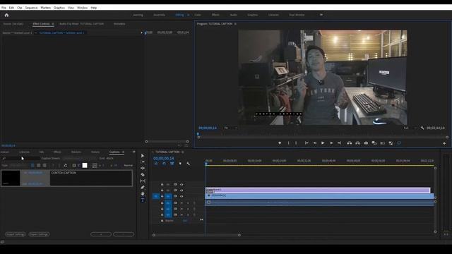 CARA MEMBUAT SUBTITLE DI ADOBE PREMIERE PRO CC 2019 смотреть онлайн