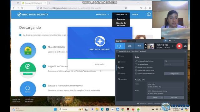 INSTALACIÓN DE ANTIVIRUS 360 TOTAL SECURITY смотреть онлайн