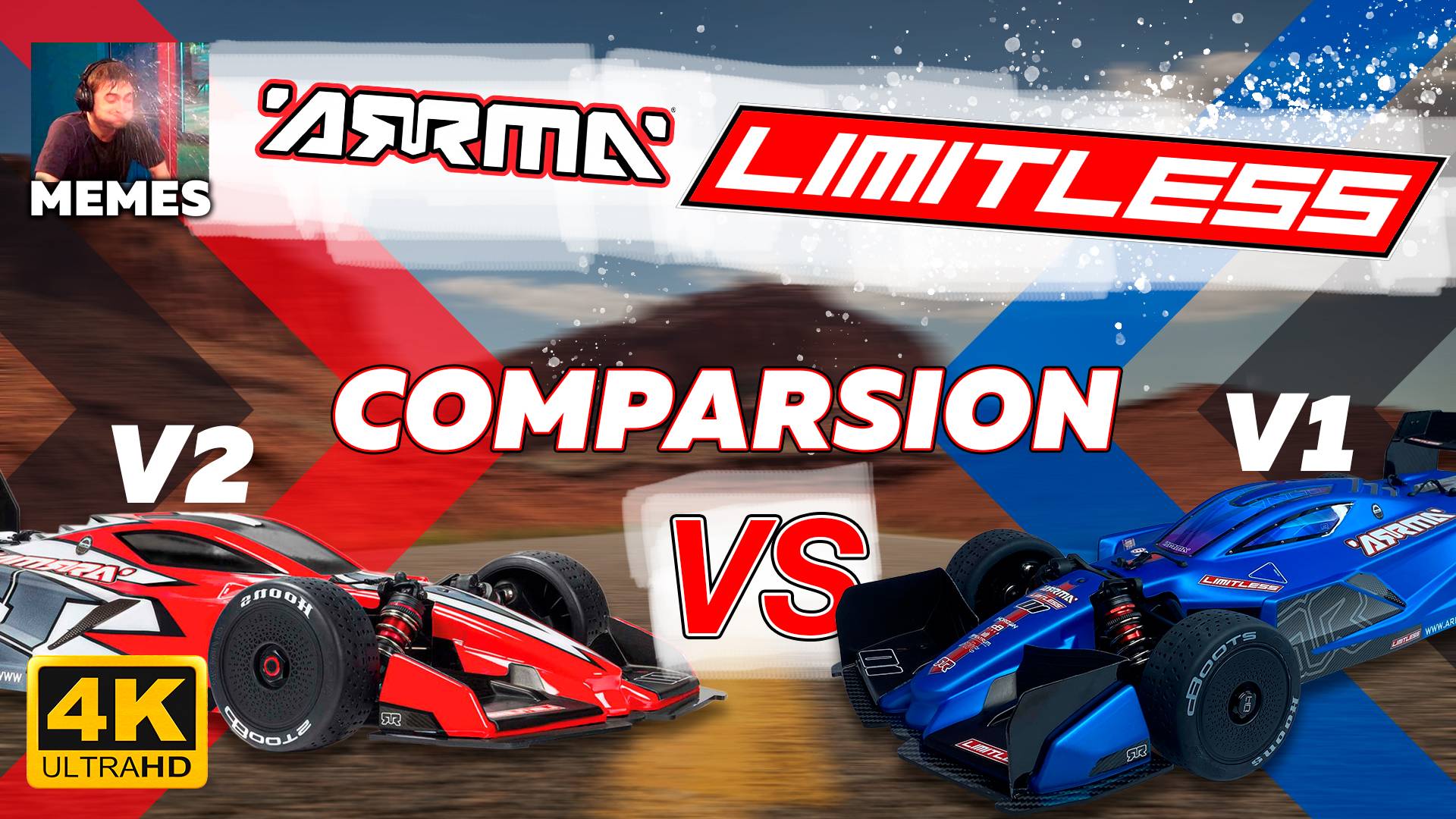 А в чем разница? Отличия ARRMA Limitless V2 Vs V1.