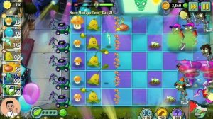 Plant vs Zombies 2 "Neon Mixtape Tour" "level 21" #gameplay