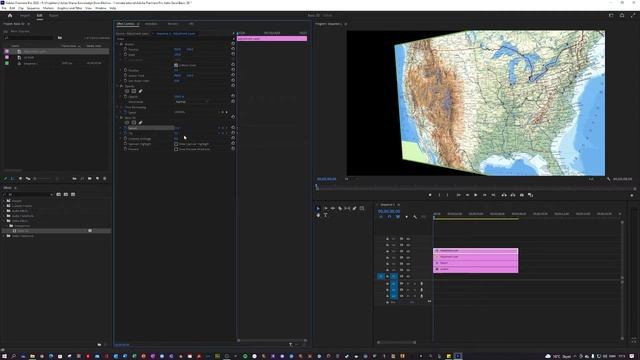 Quick Map Animation in Premiere Pro 2022 Tutorial смотреть онлайн