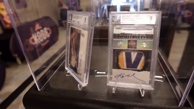 Burbank Sports Card Show - $5 Million Dollar+ Kobe Bryant Collection! Challenge vs @Mint_Memorabil смотреть онлайн