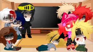 🍪🍩~Реакция класса 1-А + всемогущий на Деку из манги💦~Много стекла💔~МГА🏅_Gacha Club💫Описание👇