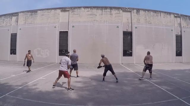 Raul & Mark vs Alexis & Charlie SB Paddleball Game 2 смотреть онлайн