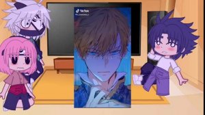 Реакция друзей😑 Наруто на его прошлую жизнь💕[НАРУТО vs КЛОД]