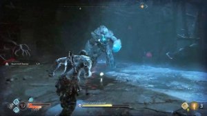 God of War босс Инеистый Древний как победит? Простая тактика и победная стратегия прохождение