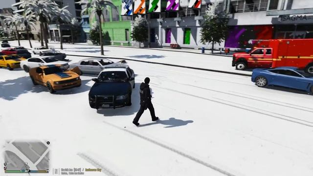 Gang Hit and a HUGE ASS?! | LAPD CVPI ELS Snow Patrol | GTA 5 LSPDFR #85 смотреть онлайн