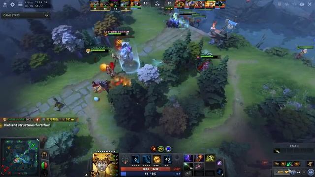 DAWNBREAKER BEING THICC | Dota 2 gameplay смотреть онлайн