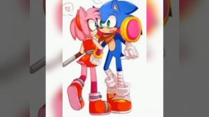 Соник и Эми «Детство» #sonamyforever
