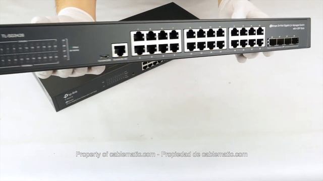 Switch TP-Link Smart Gigabit JetStream - distribuido por CABLEMATIC ® смотреть онлайн