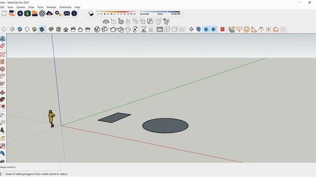 Move, Extrude, Rotate || Sketchup From Basics #sketchup смотреть онлайн