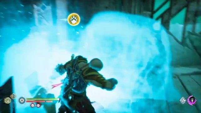 God Of War Ragnarok - Big Giant Wolf Boss Fight - GARM - Fenrir смотреть онлайн