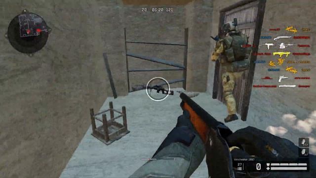 Warface: Winchester 1887 в пригороде смотреть онлайн
