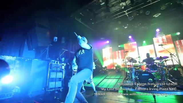 Killswitch Engage feat. Jesse Leach - My Last Serenade - 18MAR10 - NYC смотреть онлайн