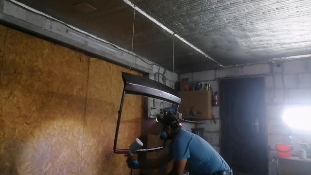 Ну наконец-то дошли руки до своей машины покраска одной детали. смотреть онлайн