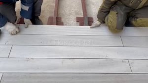 Укладка полимерпесчаной доски | Производитель RPK - Rostpolikraft