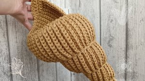 Ракушка крючком