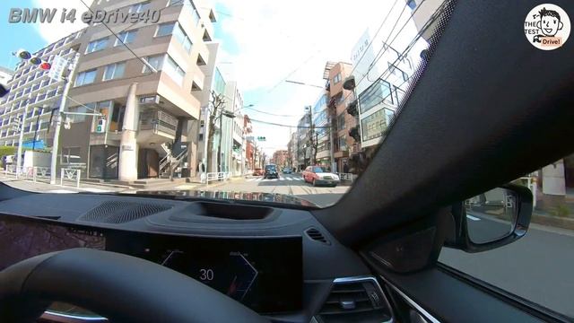 BMW i4 eDrive40 POV Test drive!! and M50 look around.by Insta360 ONE RS. смотреть онлайн