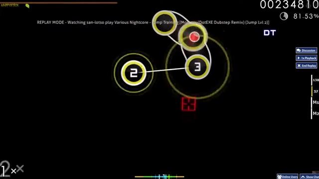 osu! Monster Dot EXE Jump Lvl 2 DT Pass! смотреть онлайн