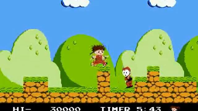 Nintendo NES ► Kid Niki - Radical Ninja смотреть онлайн