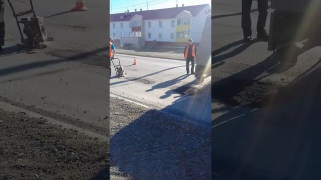 Ремонт на дорогах Салехард смотреть онлайн