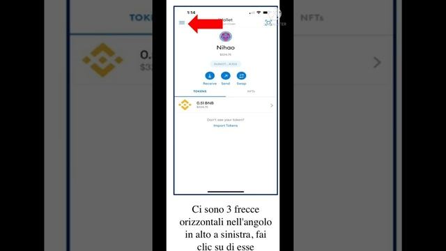 Procedura per caricare BNB su Metamask e avviare lo Smart contract su NIHAO BNB смотреть онлайн