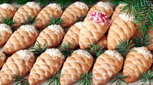 Имбирные пряники шишки! Простой рецепт имбирного печенья! Выпечка  к чаю