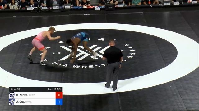J'den Cox Takes Out Bo Nickal To Make World Team смотреть онлайн